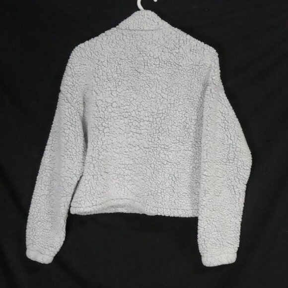 GARAGE | xs - extra small | Light Blue Lightweight Teddy - Sherpa Jacket - Picture 2 of 15